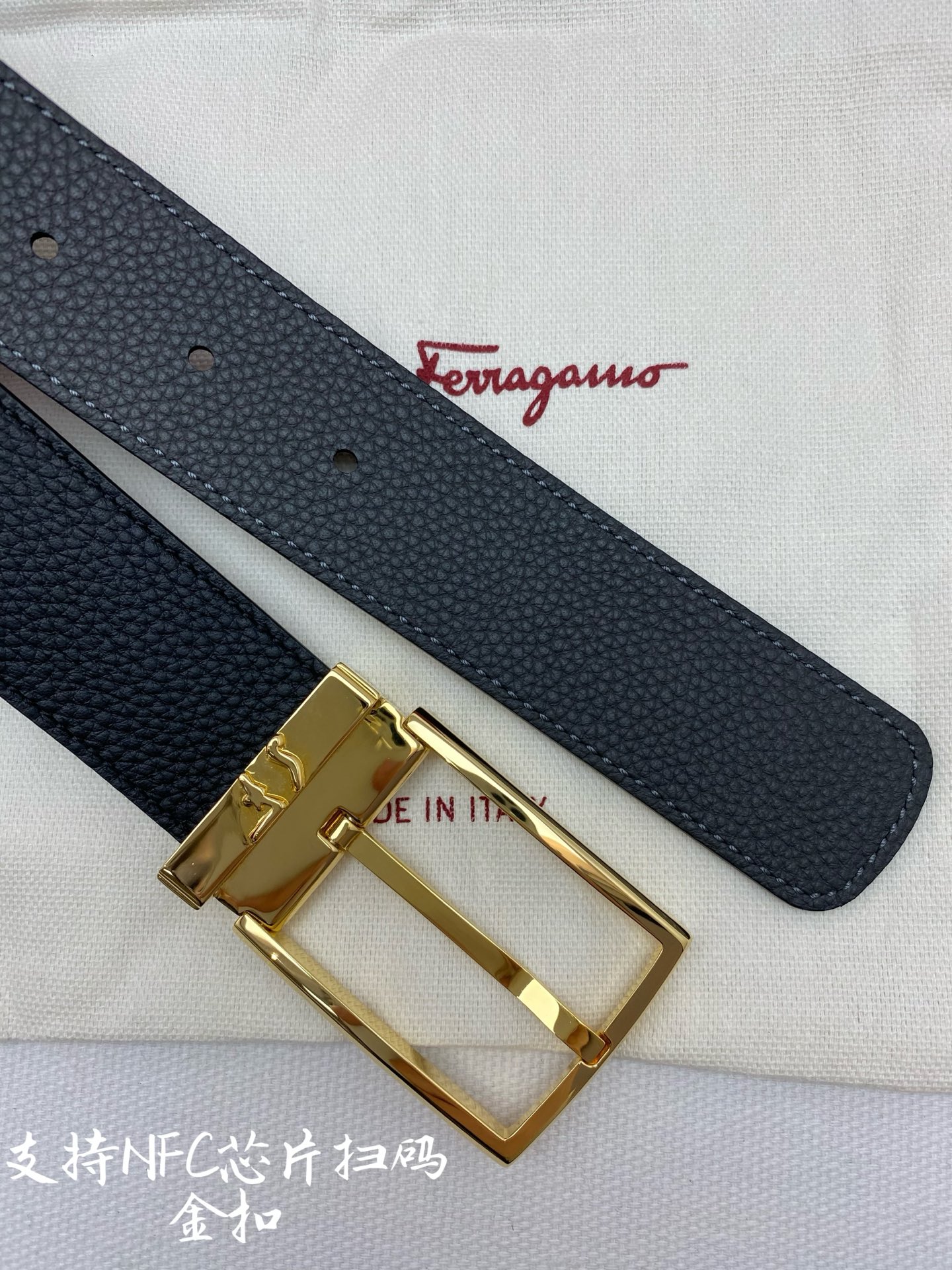 NFC-F3.5cm高级定制款男士皮带 ，双面进口牛皮，自行选择搭配 真材实料 很有质感 时尚经典不失风