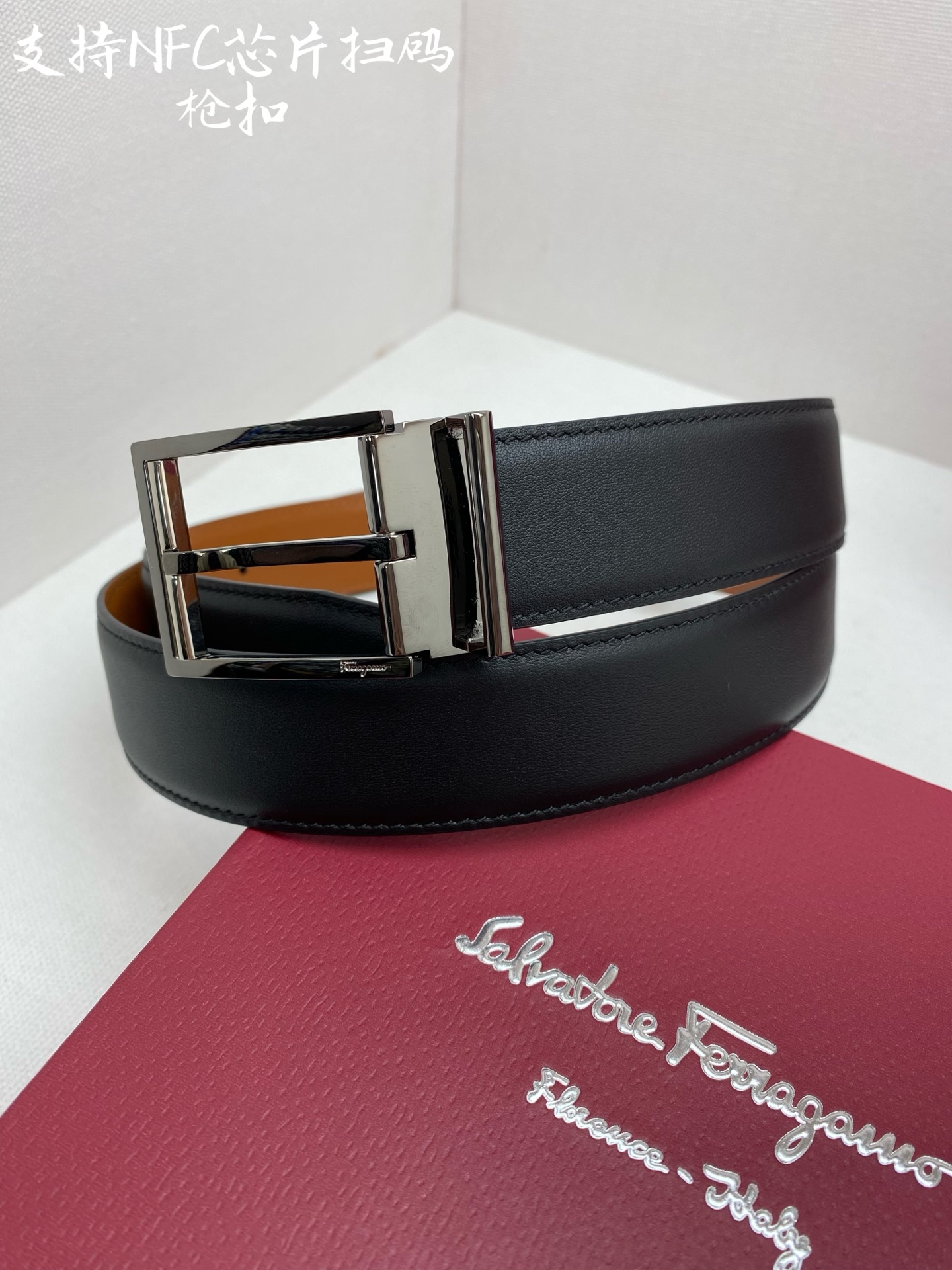 NFC-F3.5cm高级定制款男士皮带 ，双面进口牛皮，自行选择搭配 真材实料 很有质感 时尚经典不失风
