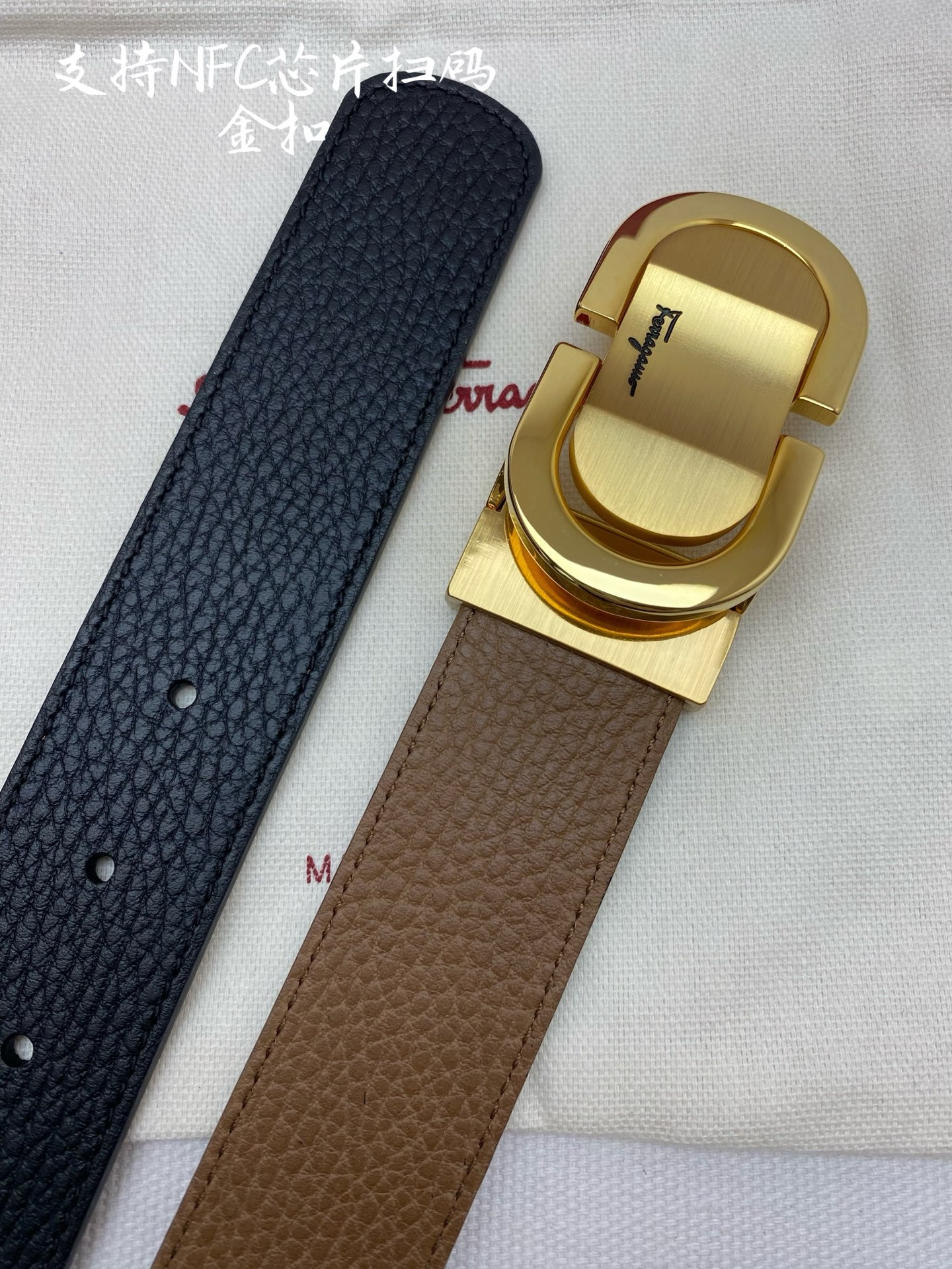 F3.5cm高级定制款男士皮带 ，双面进口牛皮，自行选择搭配 真材实料 很有质感 时尚经典不失风范 可自