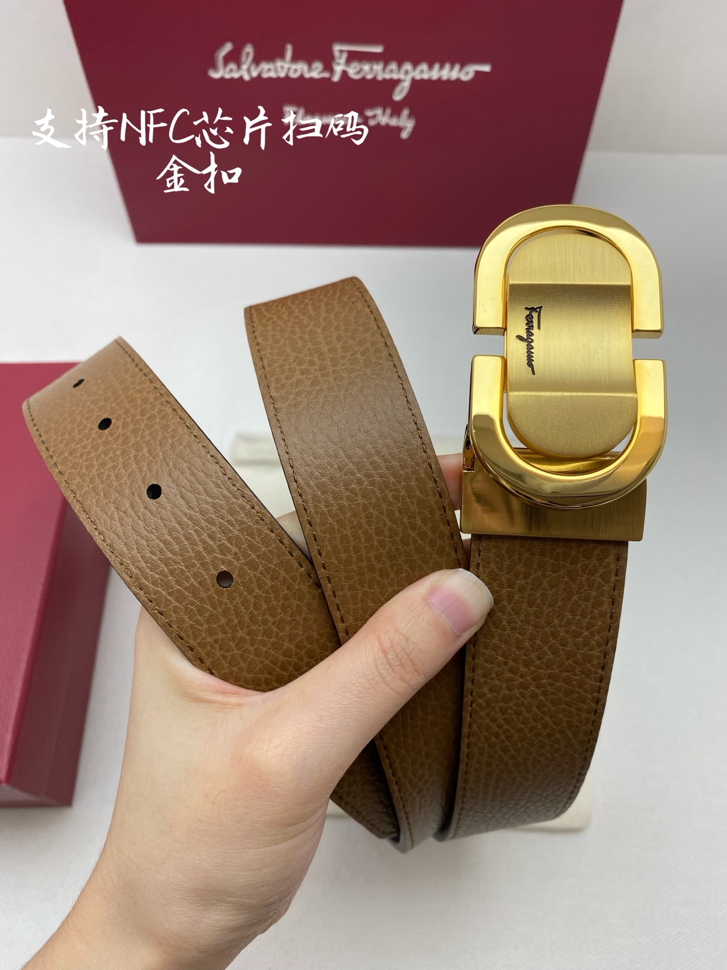 F3.5cm高级定制款男士皮带 ，双面进口牛皮，自行选择搭配 真材实料 很有质感 时尚经典不失风范 可自