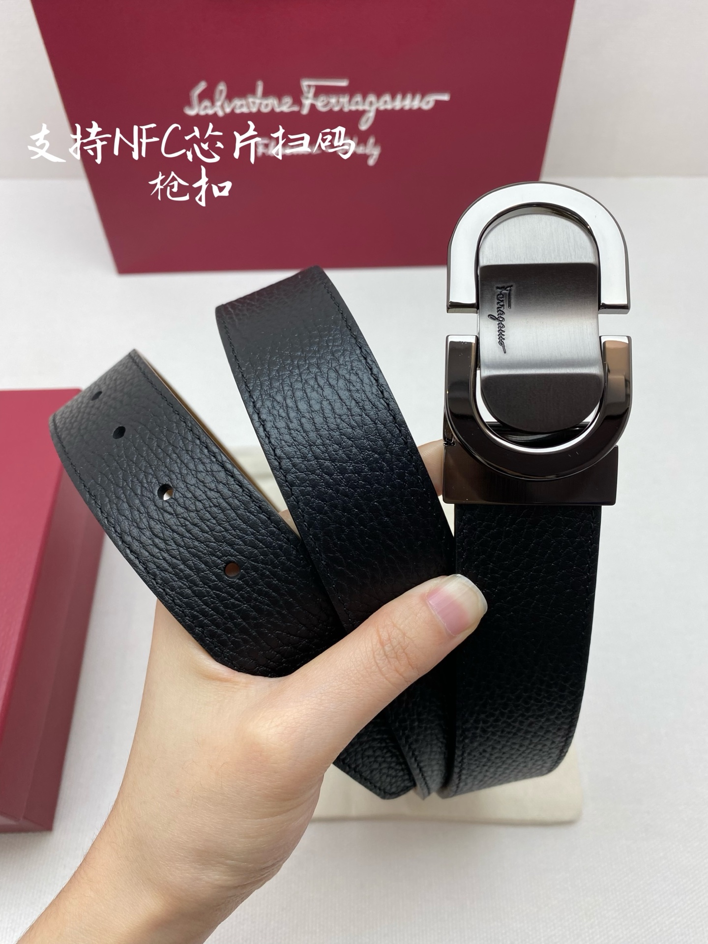 F3.5cm高级定制款男士皮带 ，双面进口牛皮，自行选择搭配 真材实料 很有质感 时尚经典不失风范 可自