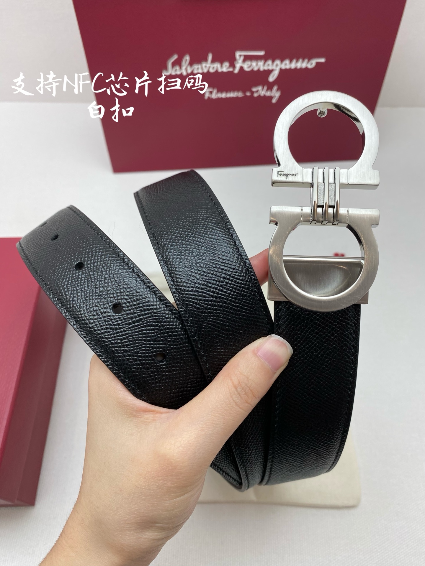 F3.5cm高级定制款男士皮带 ，双面进口牛皮，自行选择搭配 真材实料 很有质感 时尚经典不失风范 可自