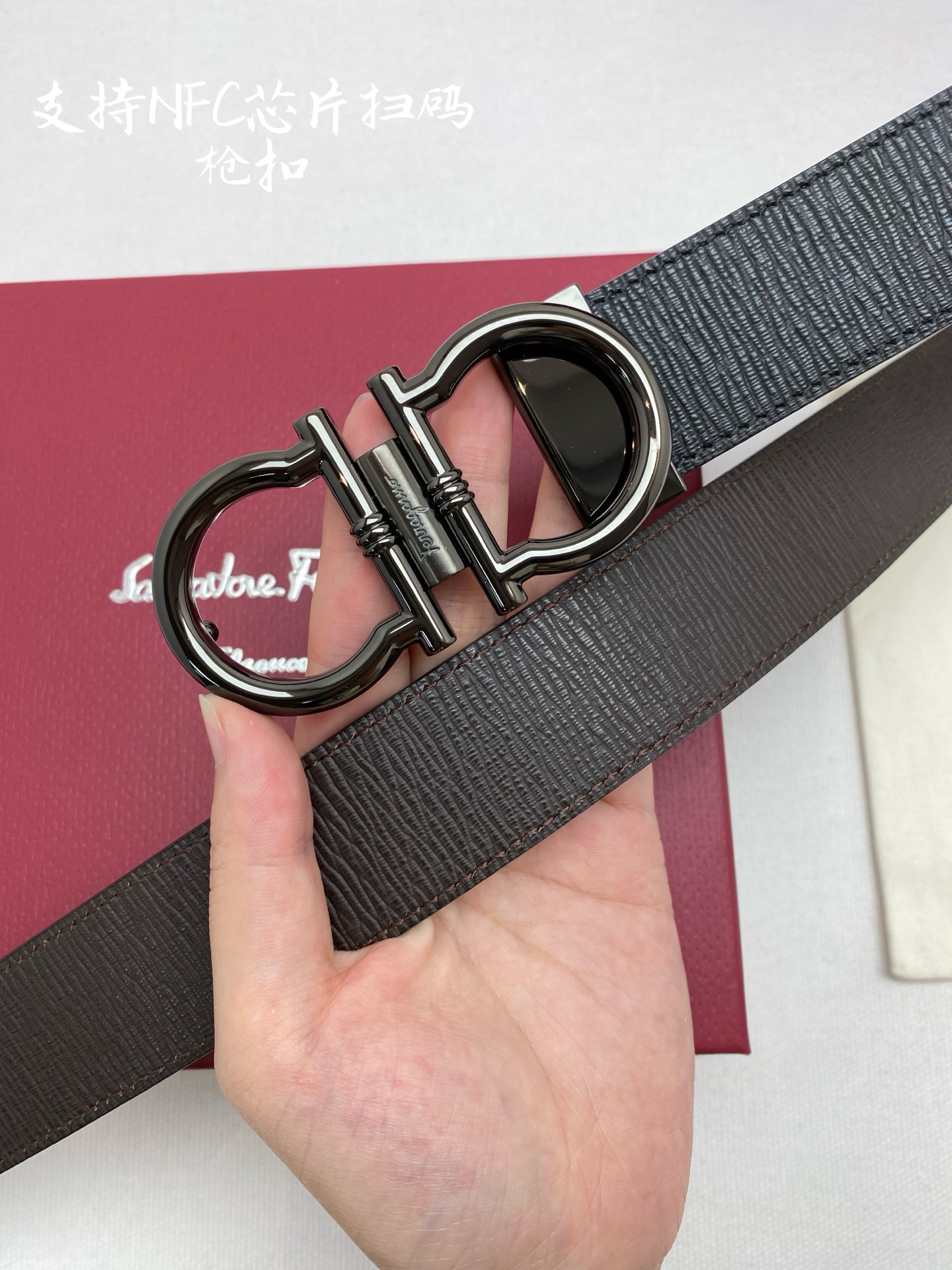 F3.5cm高级定制款男士皮带 ，双面进口牛皮，自行选择搭配 真材实料 很有质感 时尚经典不失风范 可自