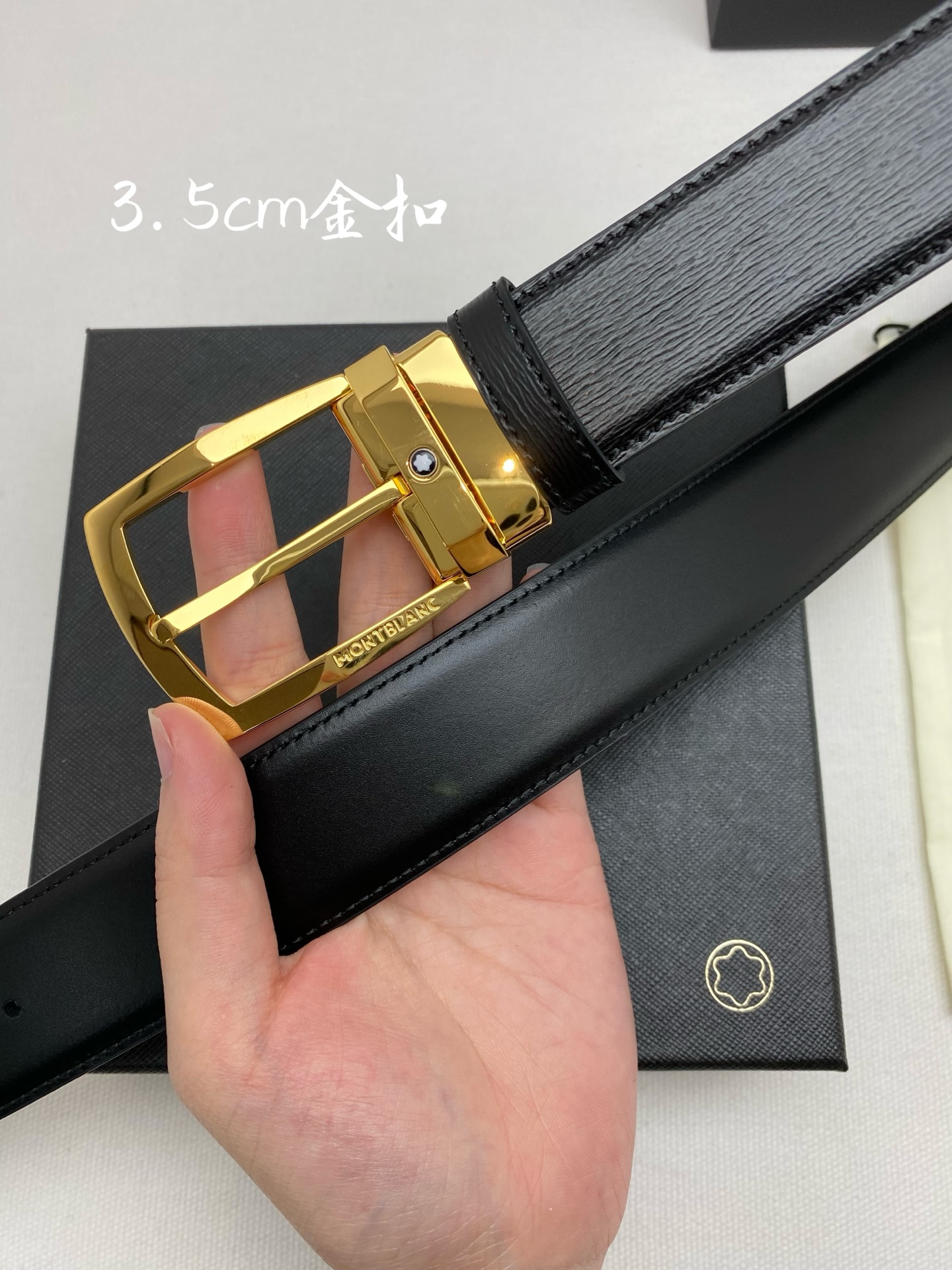 Montblanc belt Montblanc 3.5cm — photo 3