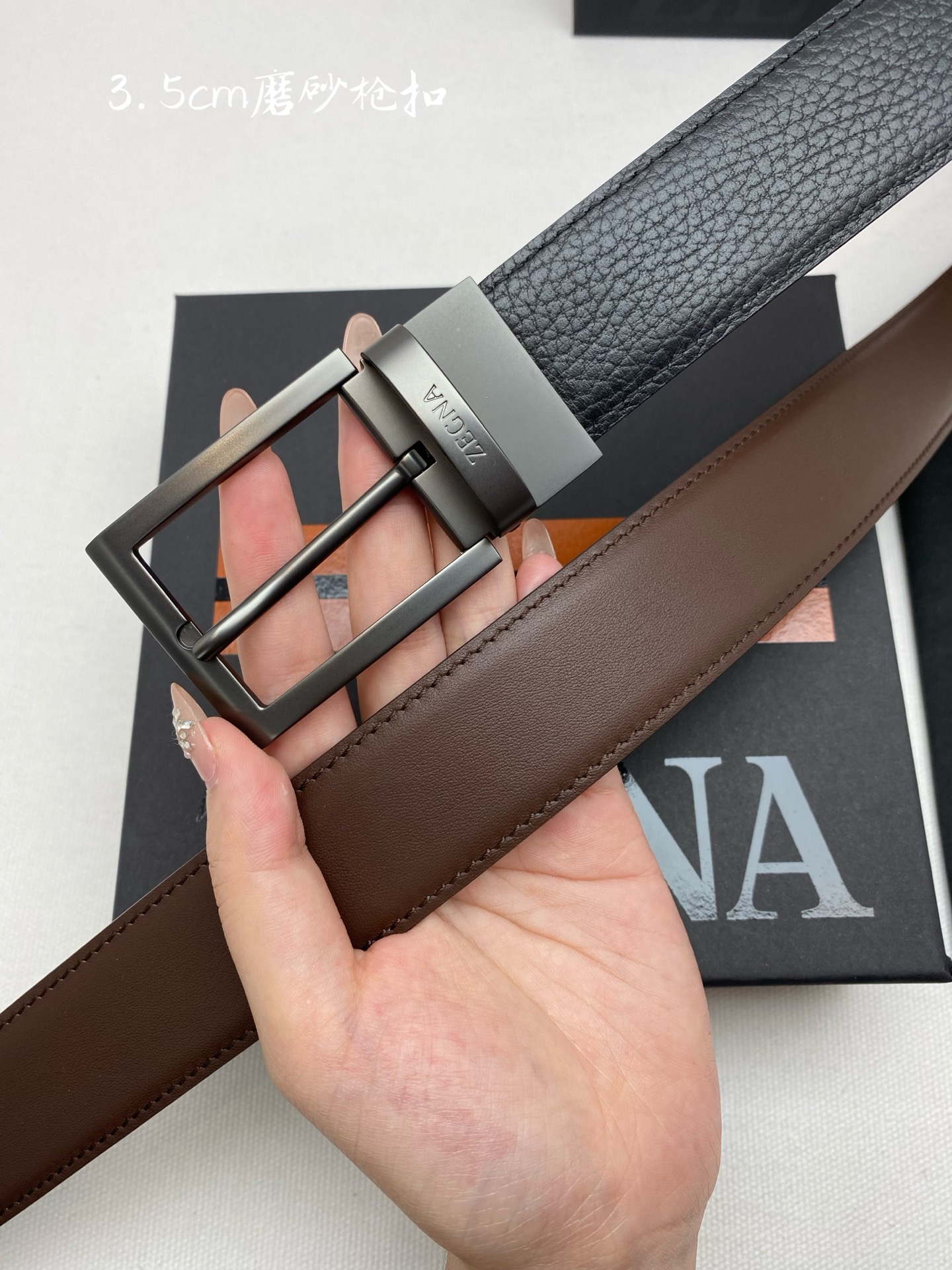 제냐 벨트 59242 Zegna Belt 이미지 5