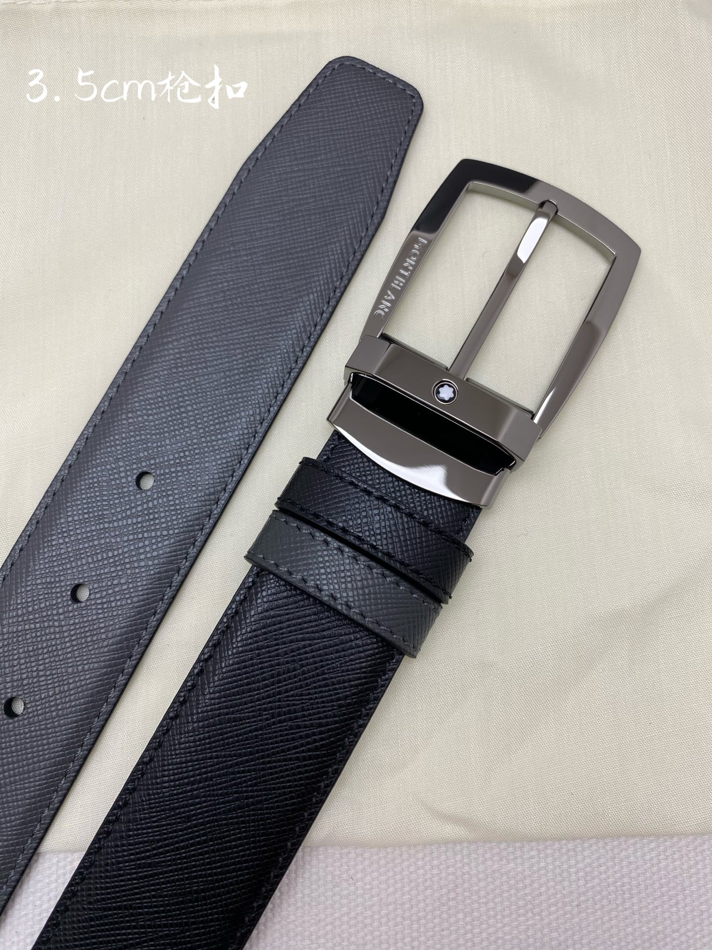 NO:763722,Montblanc Montblanc 3.5cm wide, made of first-layer cowhide, fine pin buckle, free-cut business casual belt, belt, montblanc, cowhide19860909Montblanc万宝龙 宽3.5cm 采用头层牛皮 精品针式扣头 自由裁剪商务休闲皮带,皮带,montblanc,cowhide,Belt