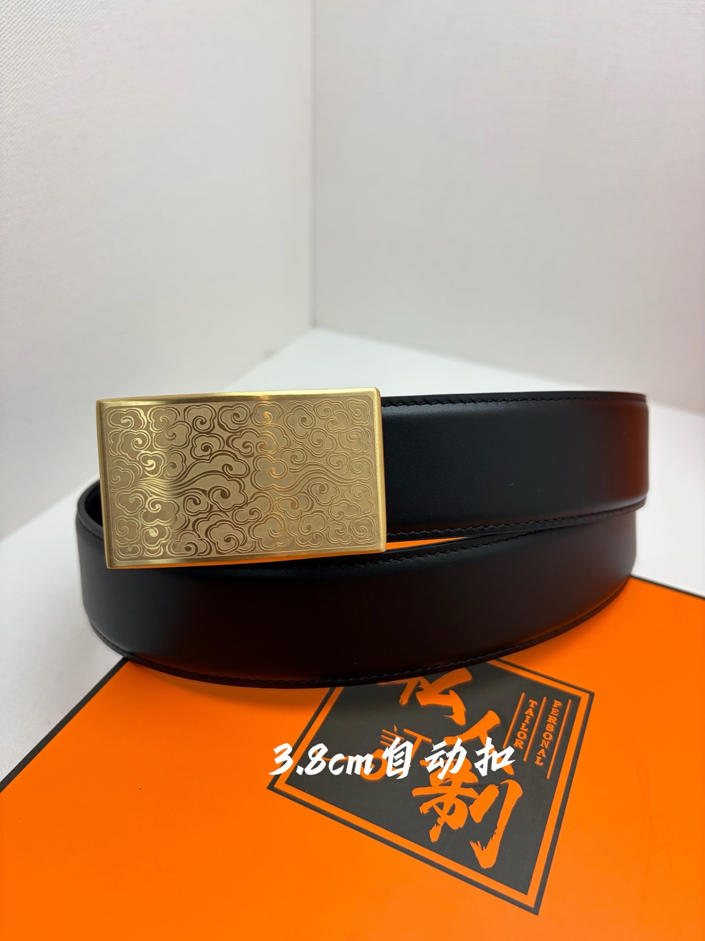 NO:860650,Privately customized men's automatic belt - width 38MM 316 fine steel buckle, exquisitely crafted, soft to the touch, can be cut, belt19860909私人定制男士自动腰带- 宽度38MM 316精品钢扣 精工打造 手感柔软 可以裁剪,皮带,Belt