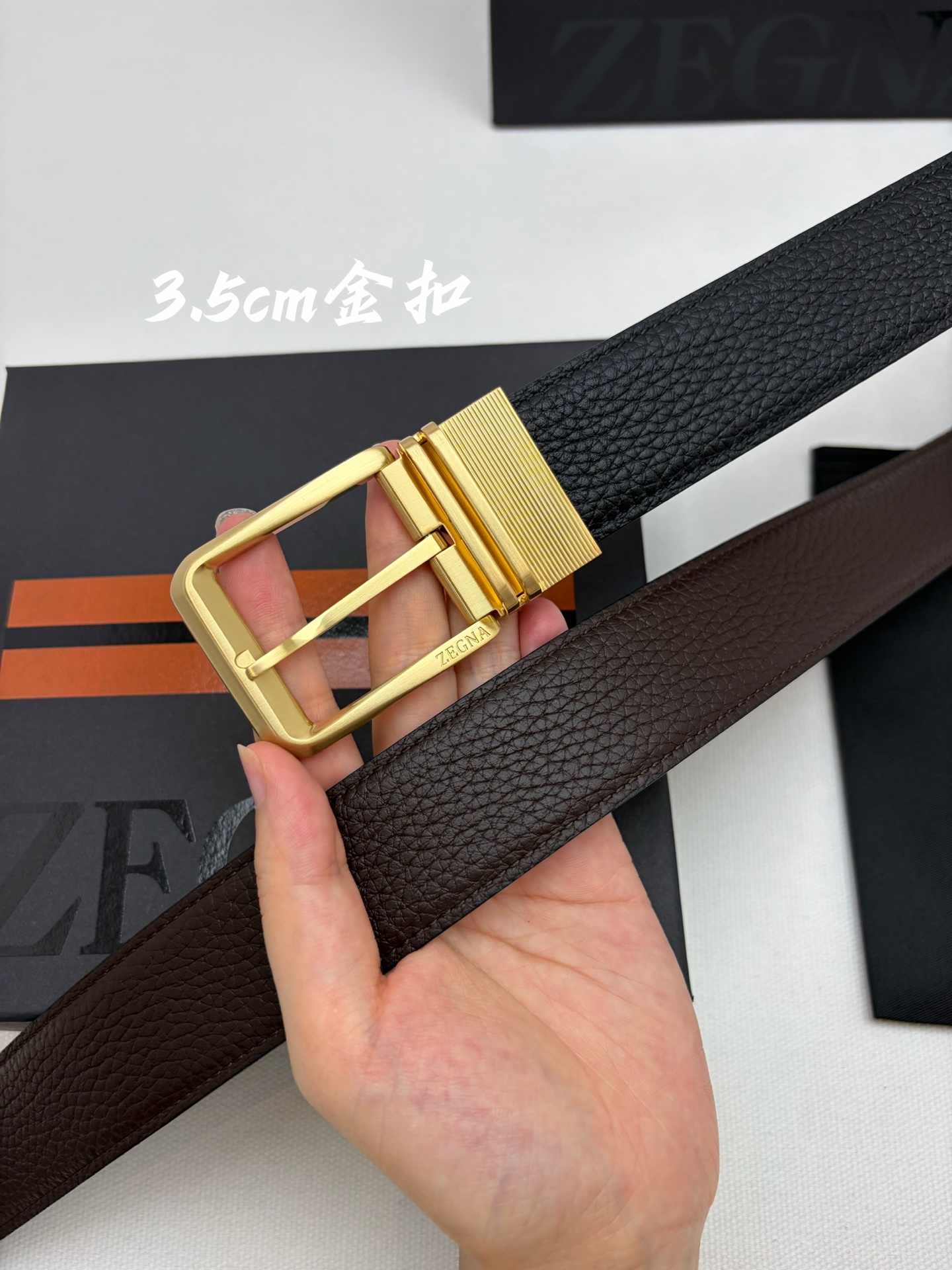 제냐 벨트 130757 Zegna Belt 썸네일 이미지
