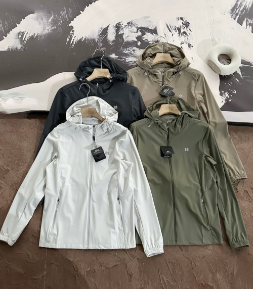 Chaqueta Ligera con Capucha KOLON SPORT para Hombre y Mujer - Protección Solar 22 Chaqueta Ligera con Capucha KOLON SPORT para Hombre y Mujer – Protección Solar