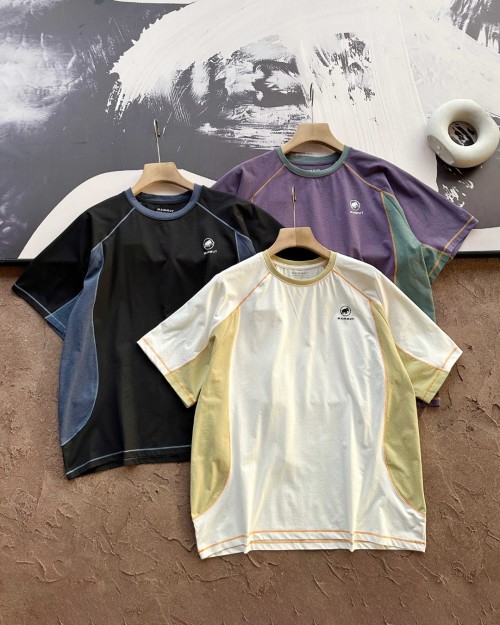 Mammut Men's and Women's Quick-Dry Short Sleeve T-Shirt 1 Mammut Men's and Women's Quick-Dry Short Sleeve T-Shirt