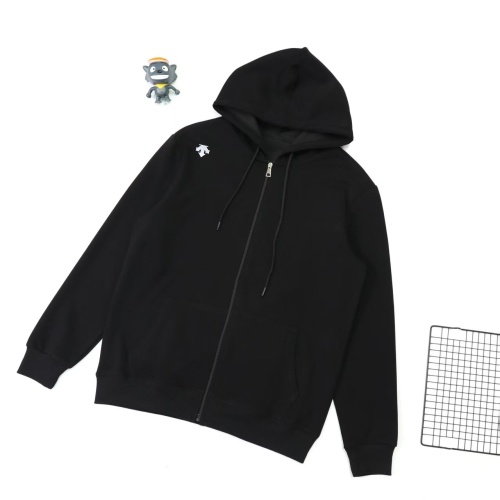 Descente Men's Classic Full Zip Hoodie Sweatshirt - Casual & Comfortable 1 Descente Men's Classic Full Zip Hoodie Sweatshirt - Casual & Comfortable
