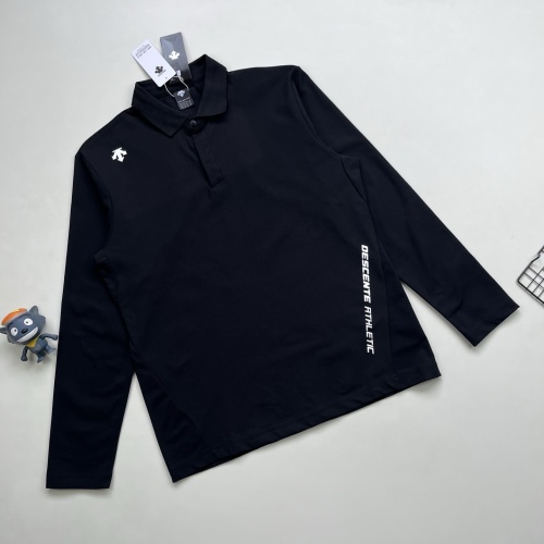 Descente 25SS Autumn Long Sleeve Polo Shirt - Breathable & Comfortable 4 Descente 25SS Autumn Long Sleeve Polo Shirt - Breathable & Comfortable