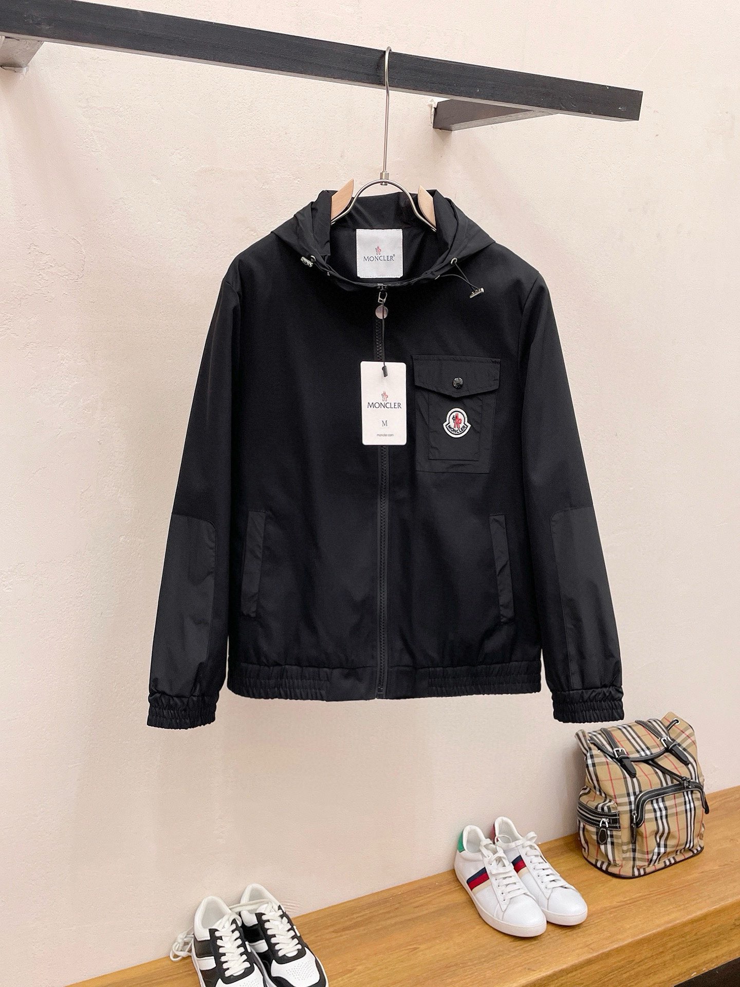 Moncler Kleding Jas &Jassen Mannen Lentecollectie Casual