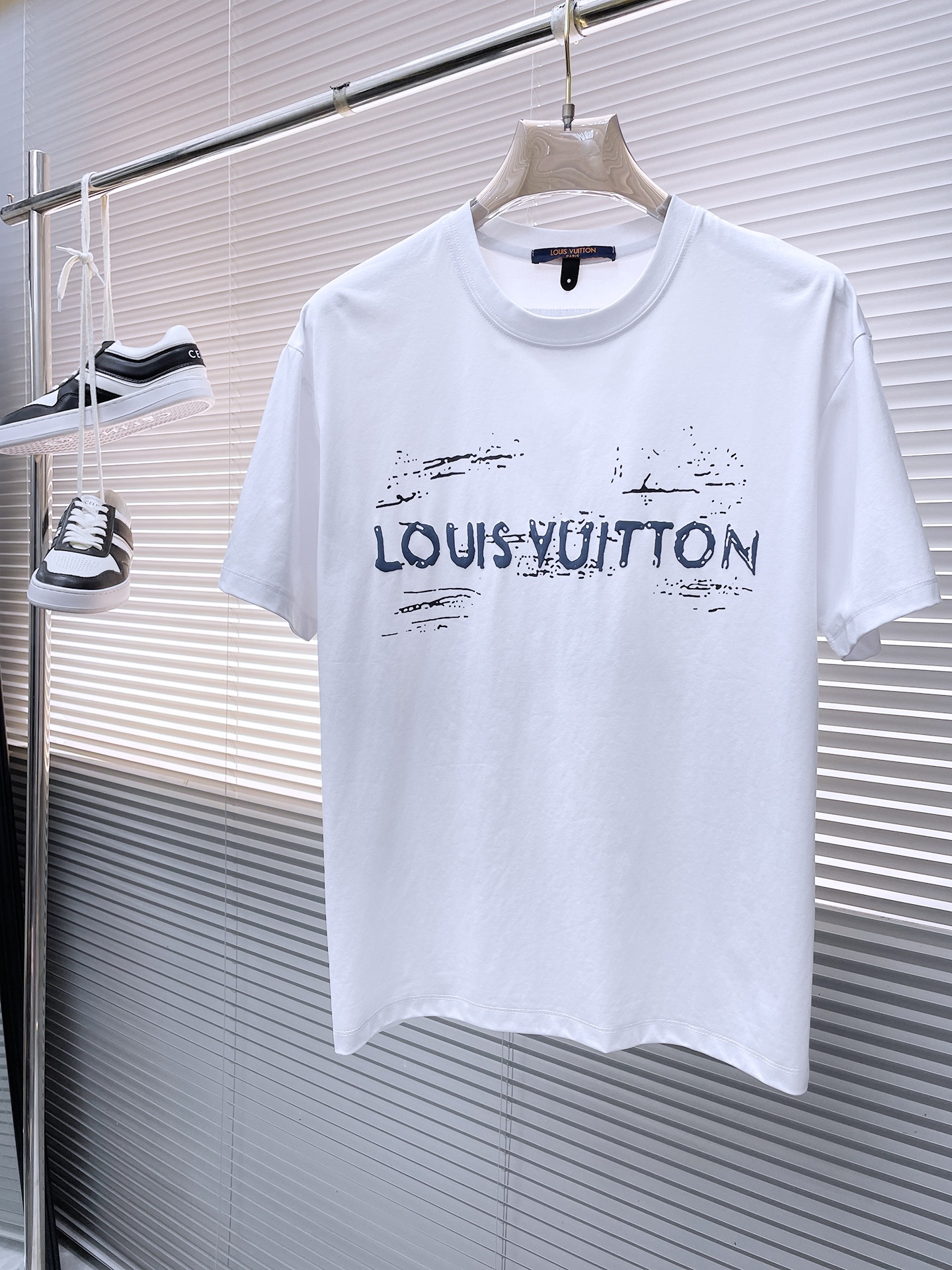 Louis Vuitton Kleding T-Shirt Katoen Gemerceriseerd katoen Lente/Zomercollectie Korte mouw