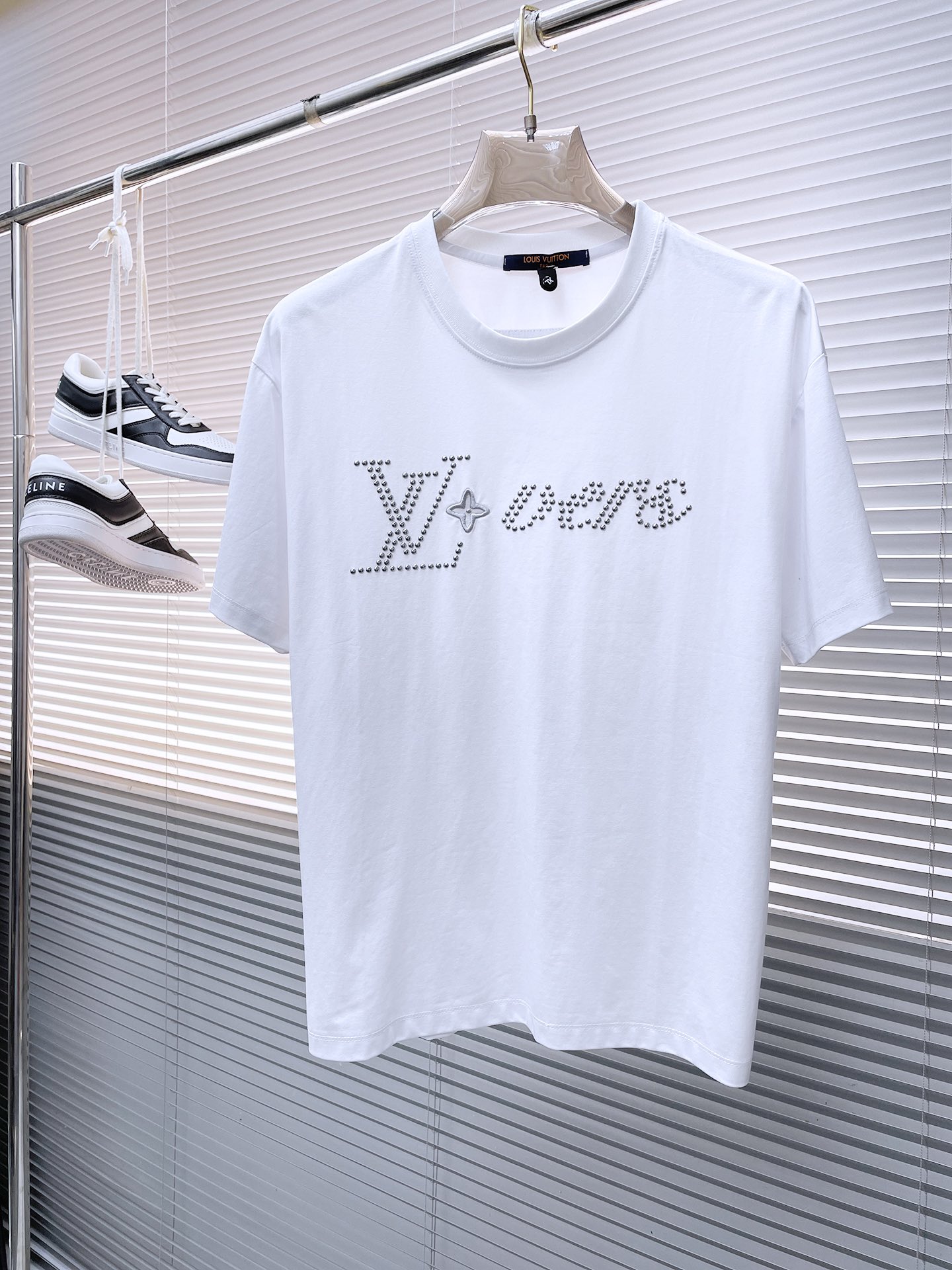 Louis Vuitton Kleding T-Shirt Katoen Gemerceriseerd katoen Lente/Zomercollectie Korte mouw