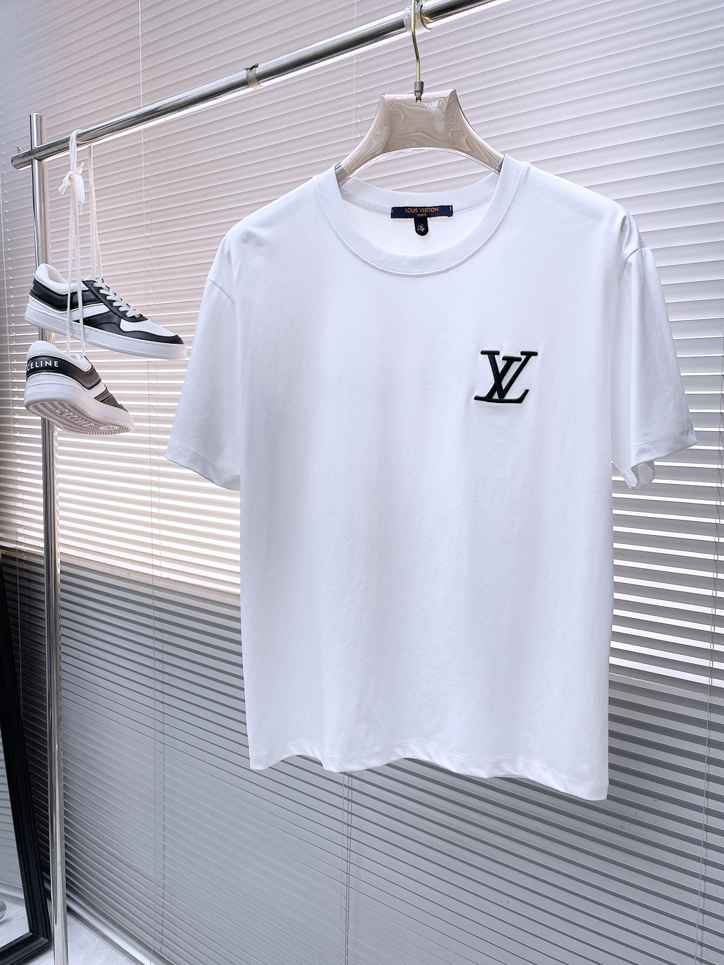 Louis Vuitton Kleding T-Shirt Katoen Gemerceriseerd katoen Lente/Zomercollectie Korte mouw