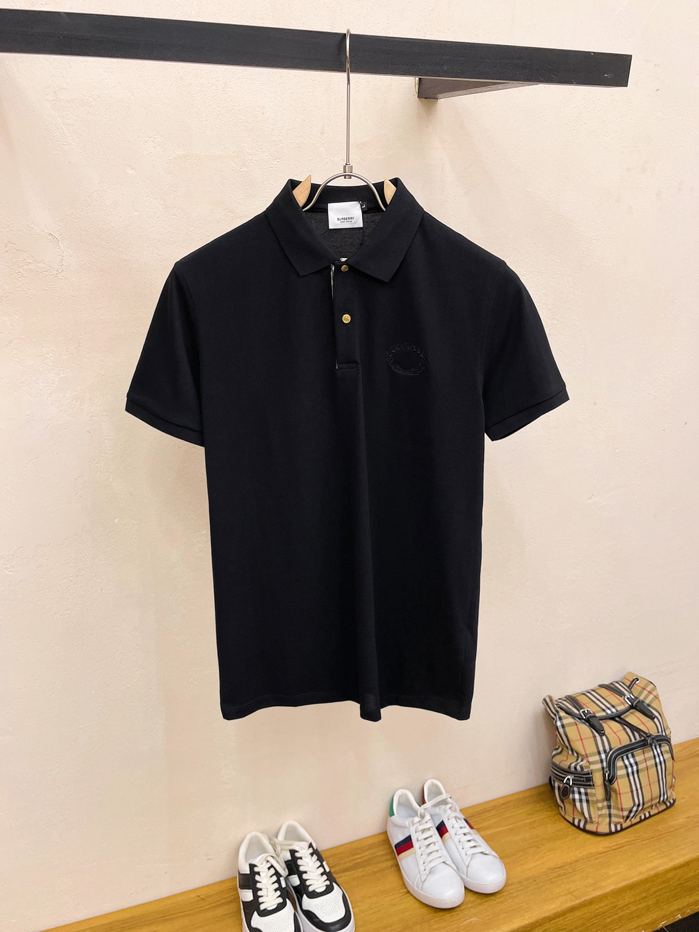 Burberry Kleding Polo Mannen Katoen Zomercollectie Fashion