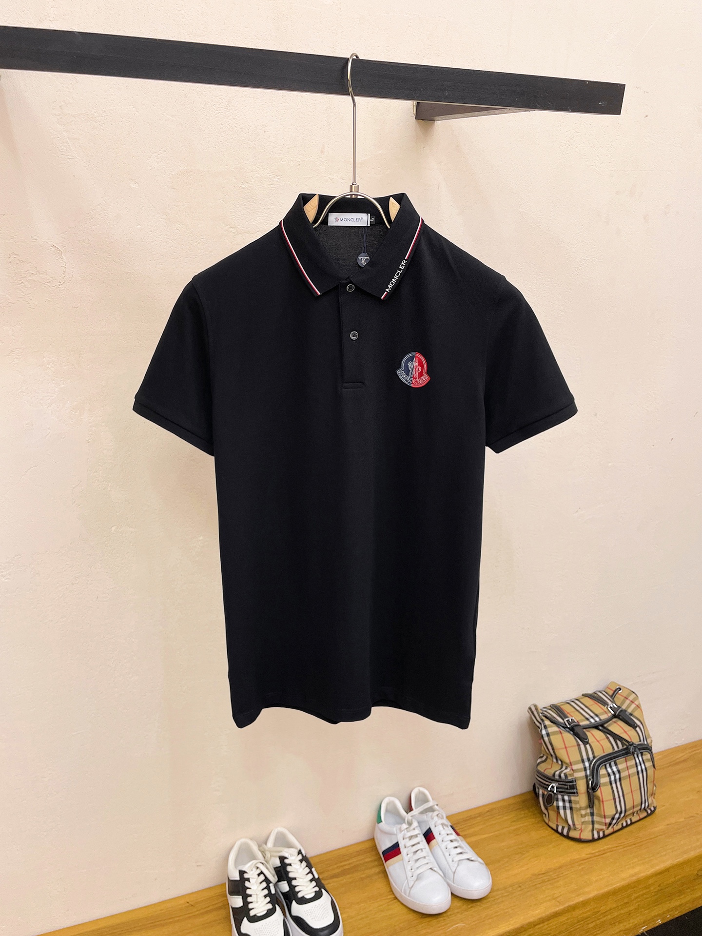 Moncler Kleding Polo Mannen Katoen Zomercollectie Fashion