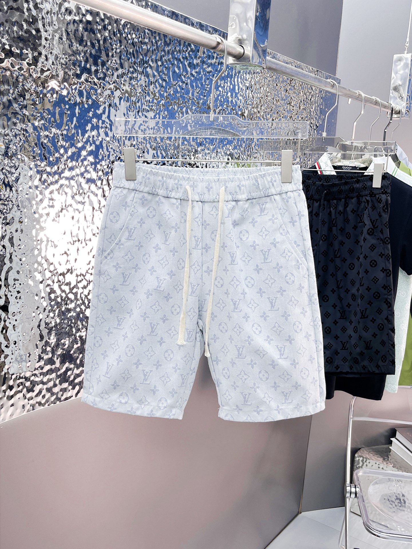 Louis Vuitton Kleding Korte Broek Mannen Zomercollectie Casual