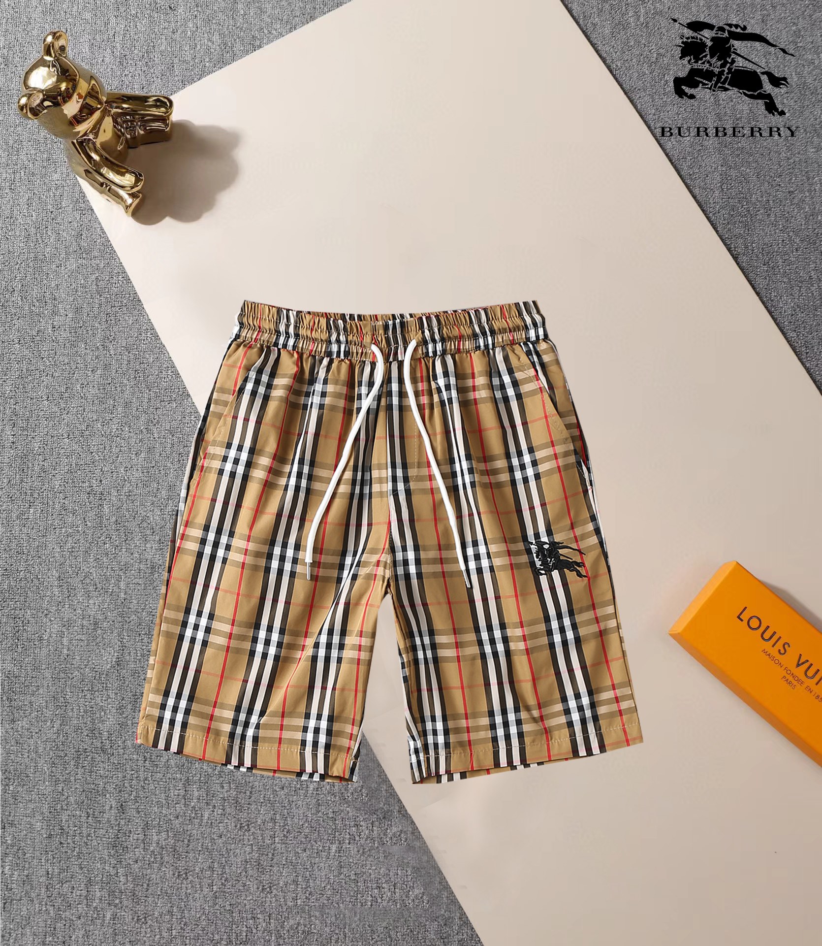 Burberry Kleding Korte Broek Mannen Zomercollectie Casual