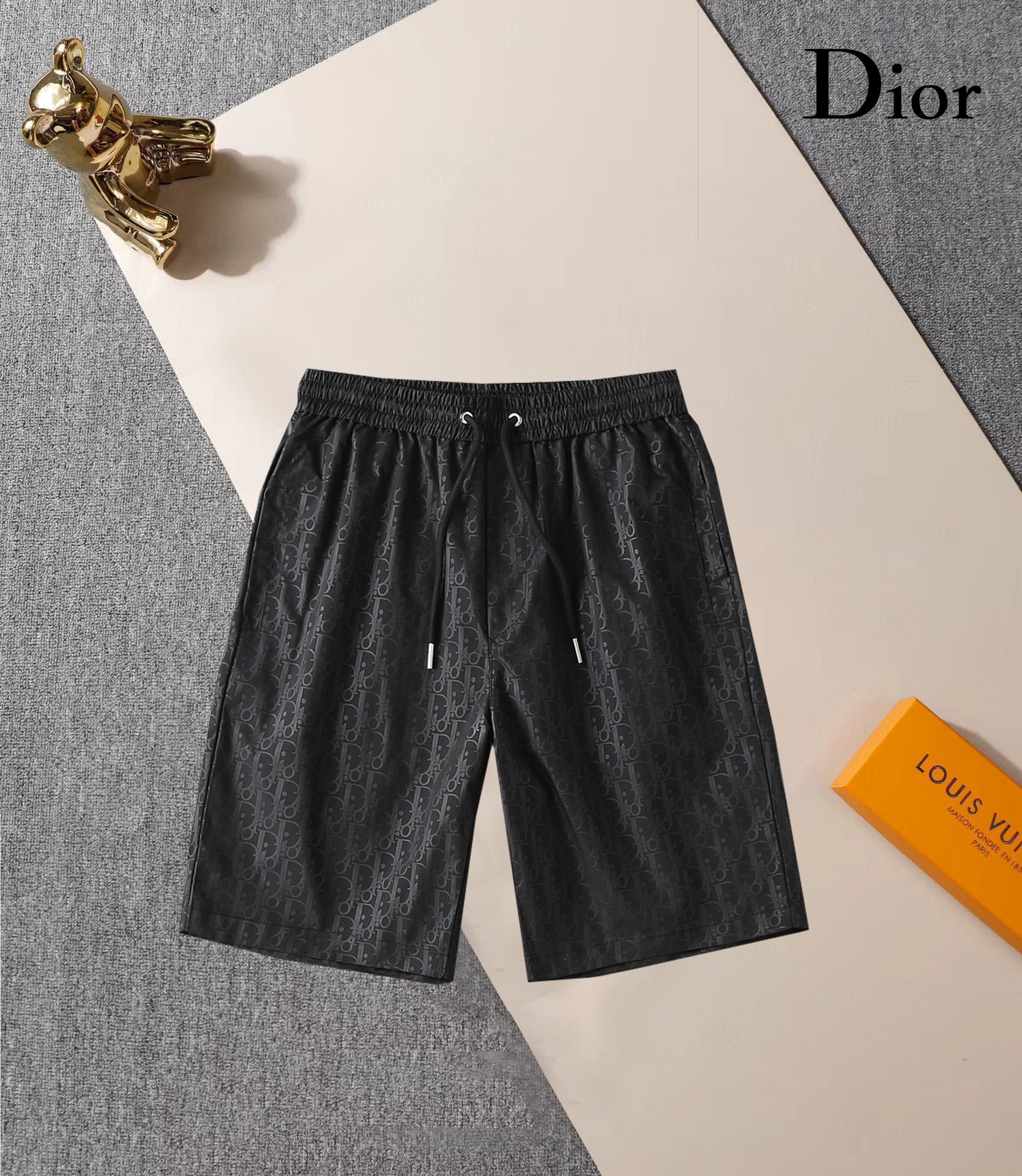 Dior Kleding Korte Broek Mannen Zomercollectie Casual