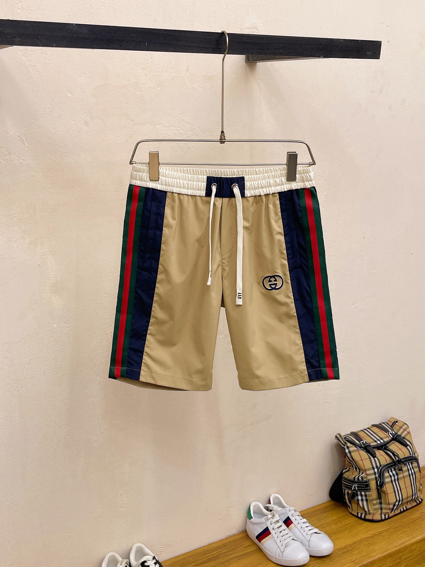 Gucci Kleding Korte Broek Katoen Lente/Zomercollectie Casual