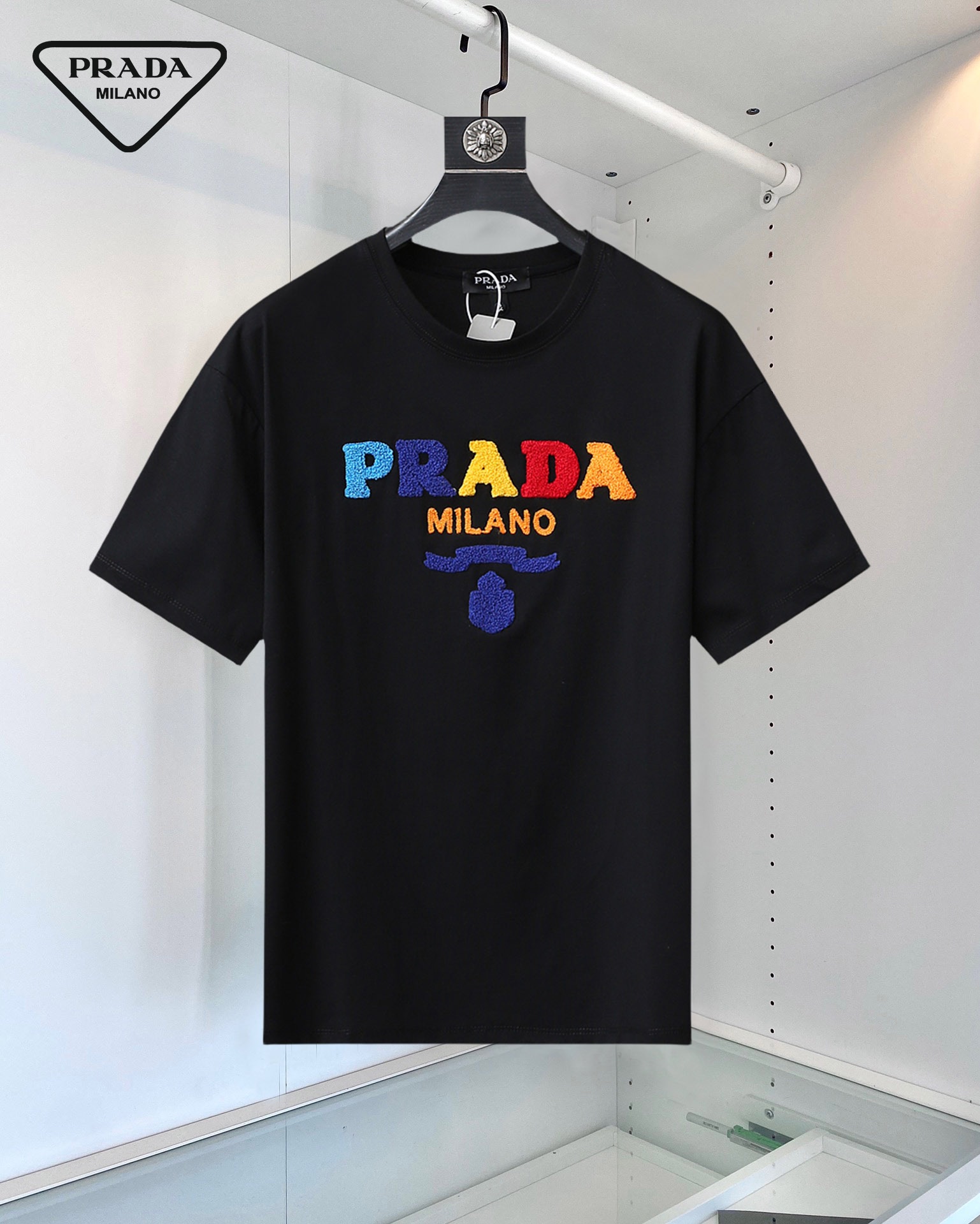 Online
 Prada Kleding T-Shirt Katoen Lente/Zomercollectie Korte mouw