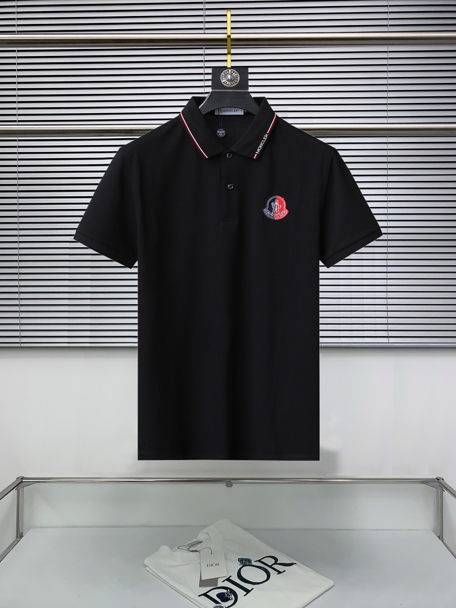 Moncler Kleding Polo Mannen Katoen Zomercollectie Fashion