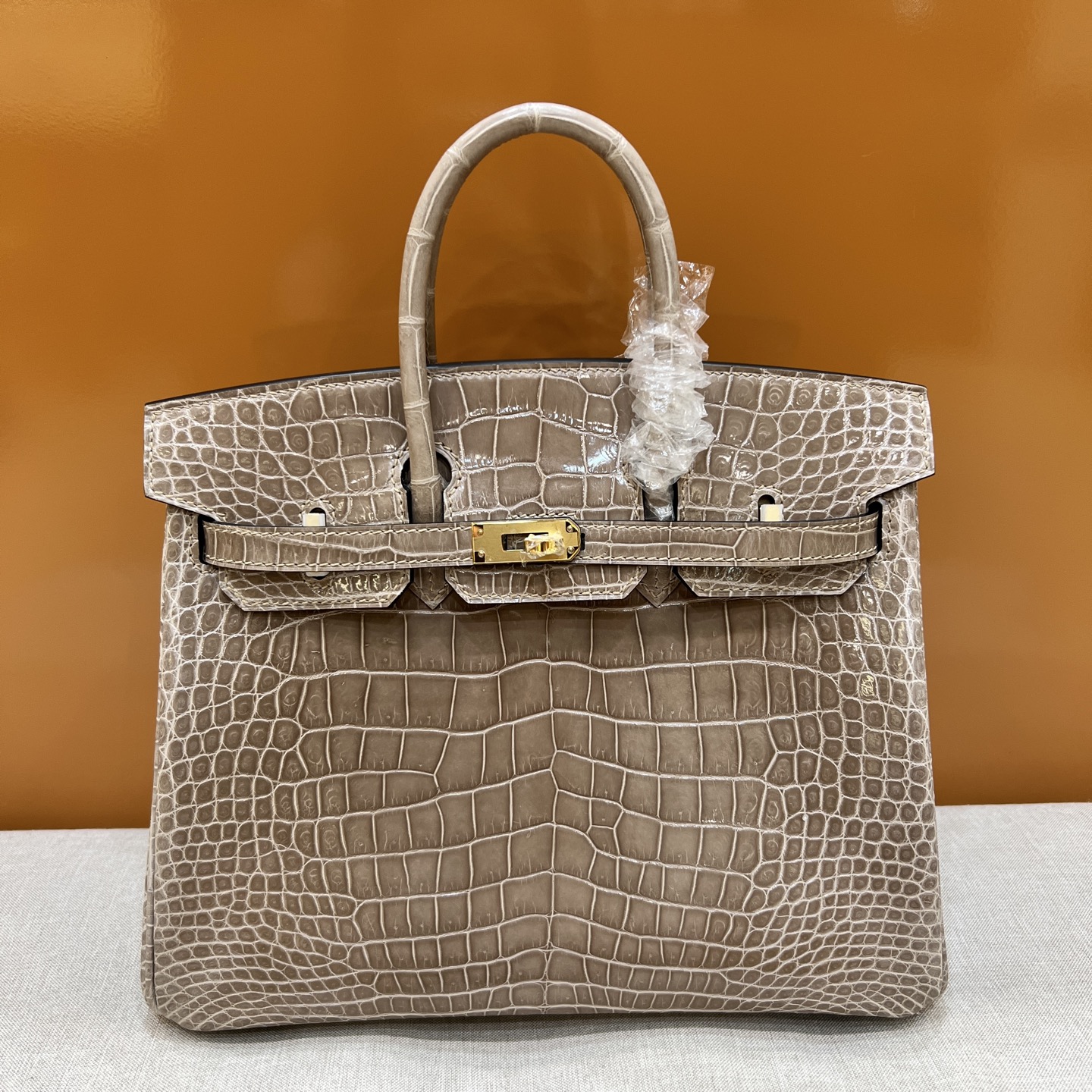 NO:919358,Spot real shot high-gloss platinum 25~vanilla color gold buckle, Hermes, hermes, Hermes,19860909现货实拍高光铂金25~香草色 金扣,爱马仕,hermes,Hermes,,Bag