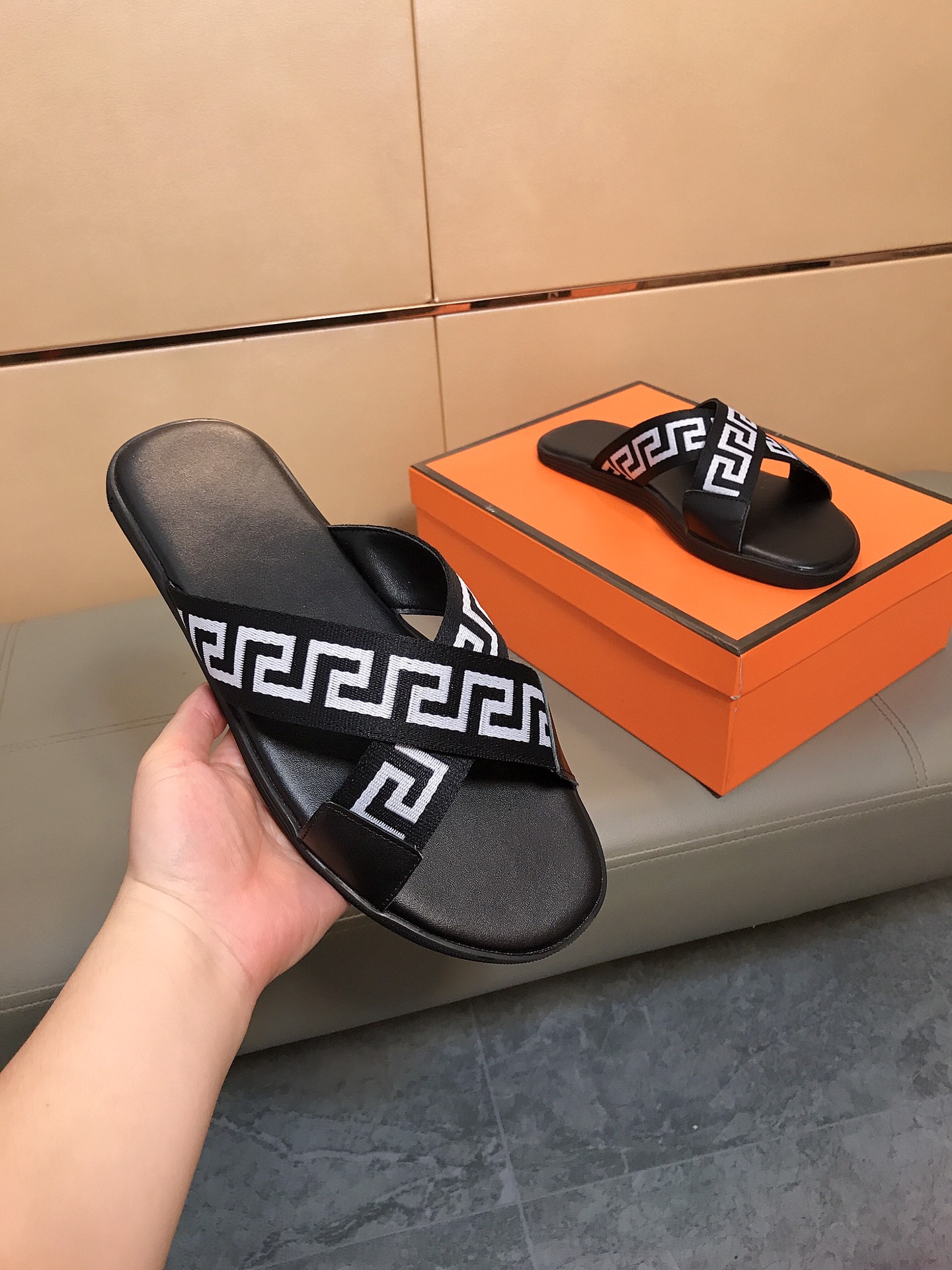 New Vanderstrel Slipper Series 2024: Elemental Design, Comfortable Sole, Formal Men’s Footwear - 图片 4