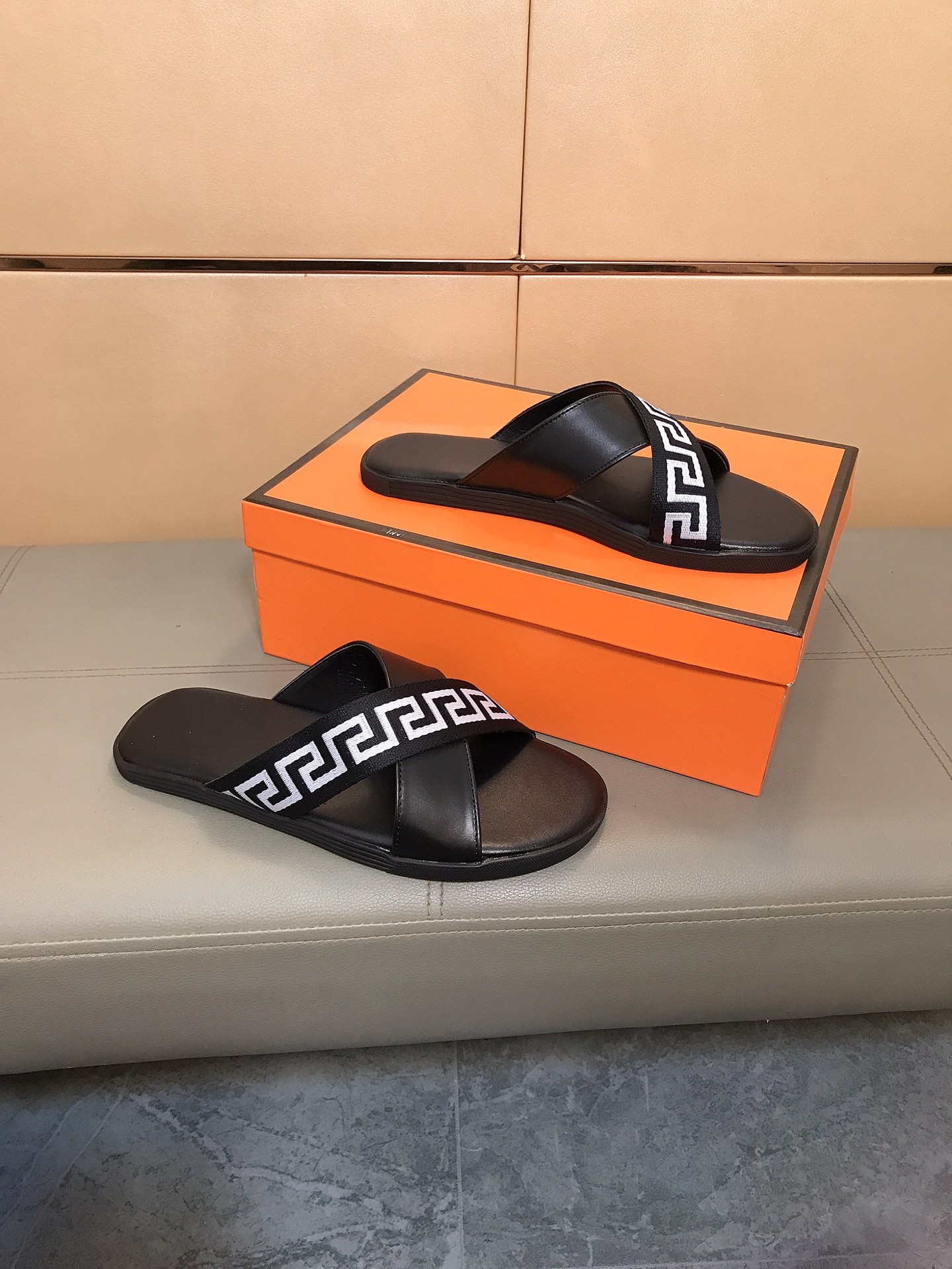 New Vanderstrel Slipper Series: 2024 Men’s Supercomfort Formal Slippers with Brand-Built Knitting - 图片 3