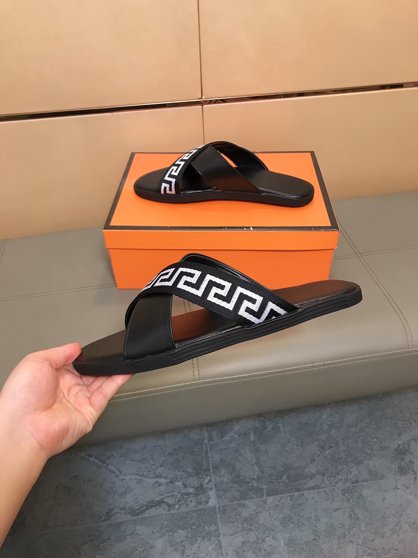 New Vanderstrel Slipper Series: 2024 Men’s Supercomfort Formal Slippers with Brand-Built Knitting - 图片 6