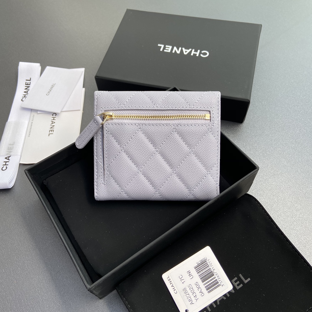 [Chanel Wallets][Italian imported leather] 6 card slots 1 banknote compartme