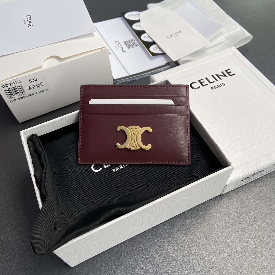 NO:186480,[Excellent pure steel hardware original leather] TRIOMPHE shiny cowhide leather card bag/Xiaosai Zipper lock 1 flat pocket 6 card grater No.: 10L832CQH.04LU833 833 burgundy full leather Size: w11×8cm, Celine wallet, celine, wallets, cowhide19860909【特级纯钢五金原厂皮】 TRIOMPHE亮泽牛皮革卡包/小赛 拉链锁闭 1个扁平口袋 6个卡糟 编号:10L832CQH.04LU833 833酒紅全皮 尺寸:w11×8cm,赛琳钱包,celine,wallets,cowhide,Bag
