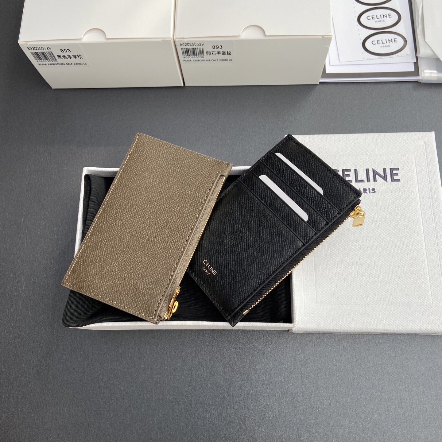 Celine Essentials Zip Card Holder, Leather Card Case Wallet for Women 3 i1748938245109 2974 0 2