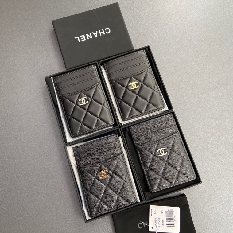 NO:574665,[Special grade hardware original leather] Xiaoxiang card holder series quilted card holder with iconic metal logo No.:, Chanel wallet, chanel, wallets19860909【特级五金原厂皮】 小香卡包系列 絎縫卡包配以標志性金屬標志 编号:,香奈儿钱包,chanel,wallets,Bag