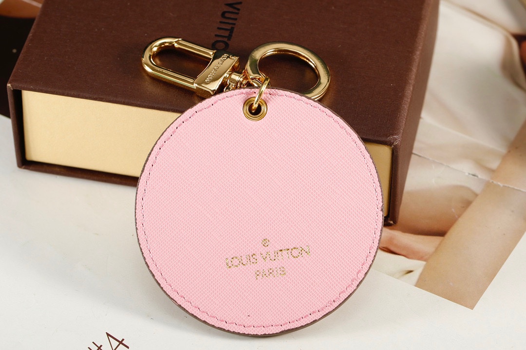 House Collection Round Keychain - Top View
