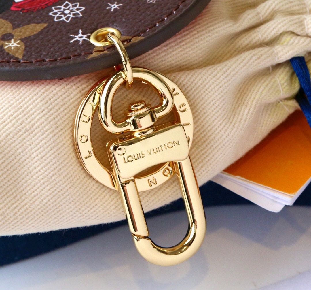 Dog Keychain Detail