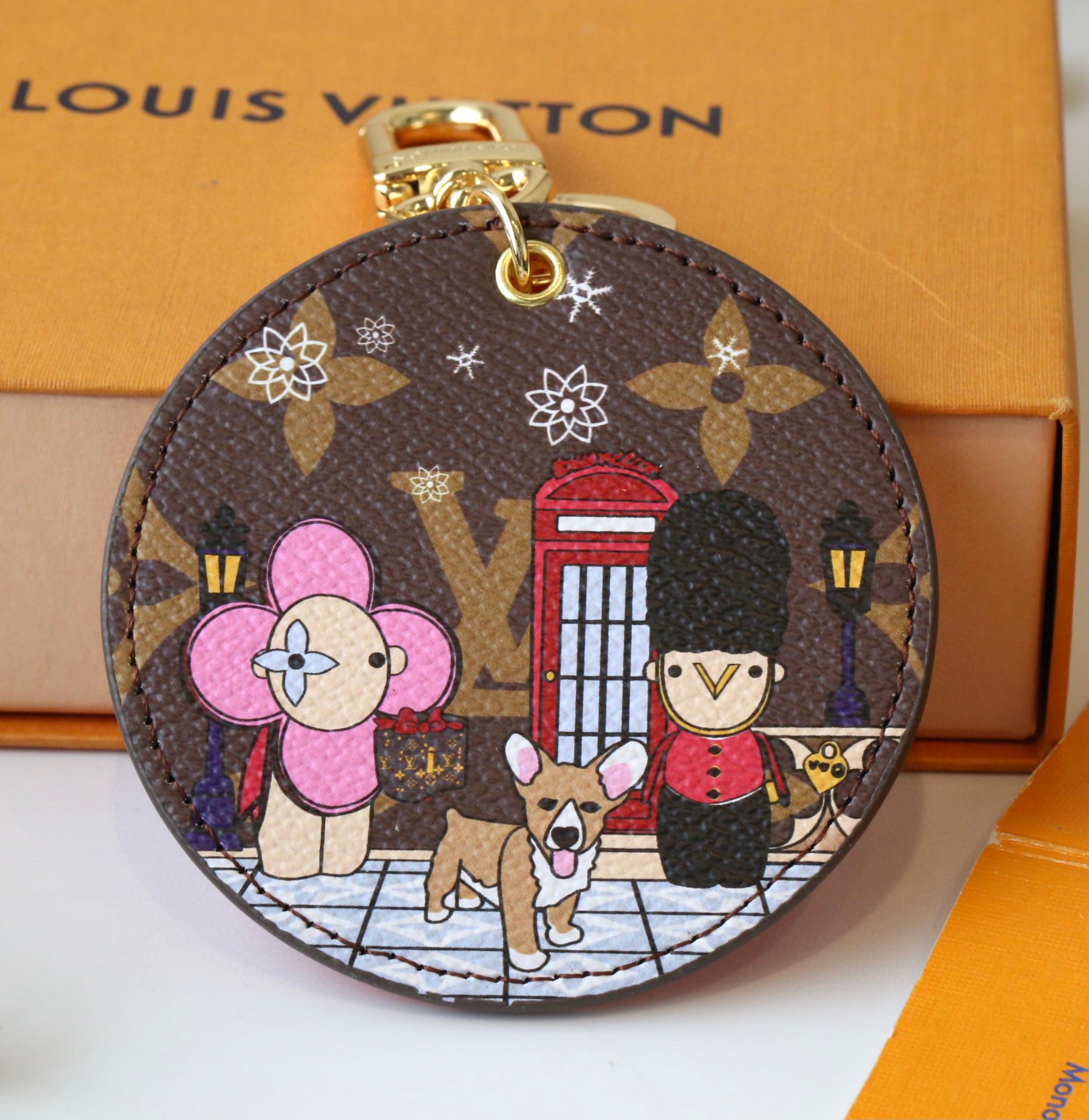 Keychain attached to bag
