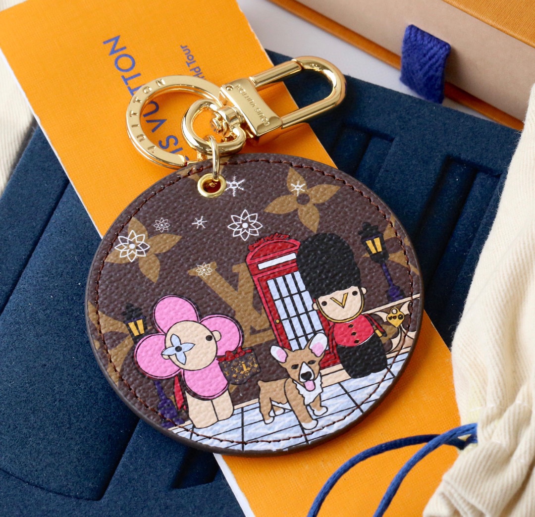 Police Officer & Dog Keychain