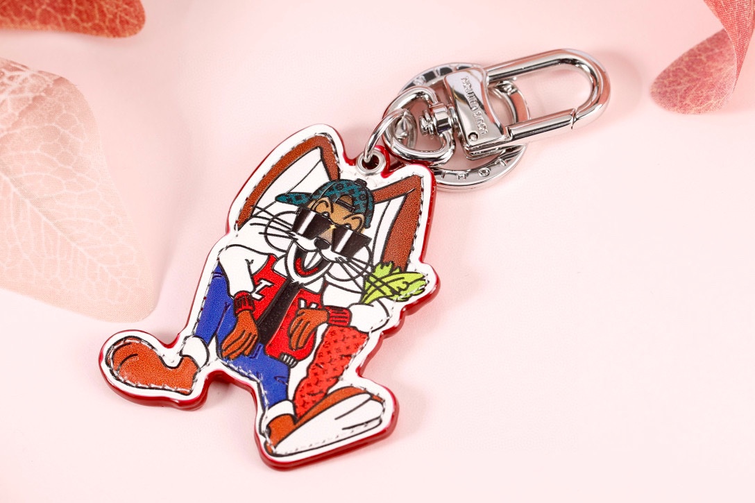 Peter Rabbit keychain front view