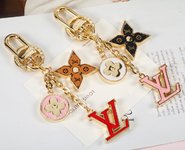 Louis Vuitton Jewelry Necklaces & Pendants Gold Pink Red Chains