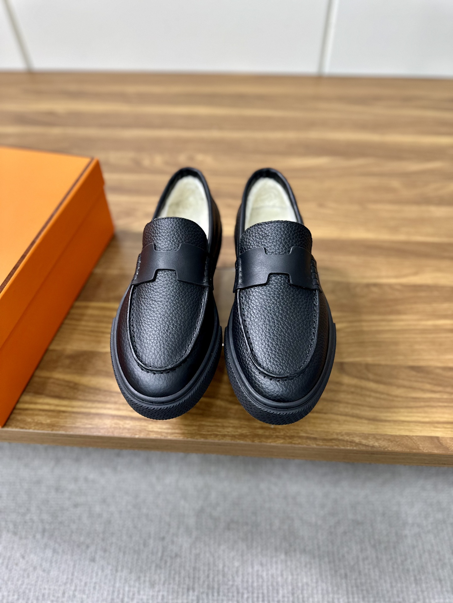 AAA Replica Designer
 Hermes Chaussures De Sport Chaussures Décontractées Hommes Cuir de veau vache Le TPU Peu importe