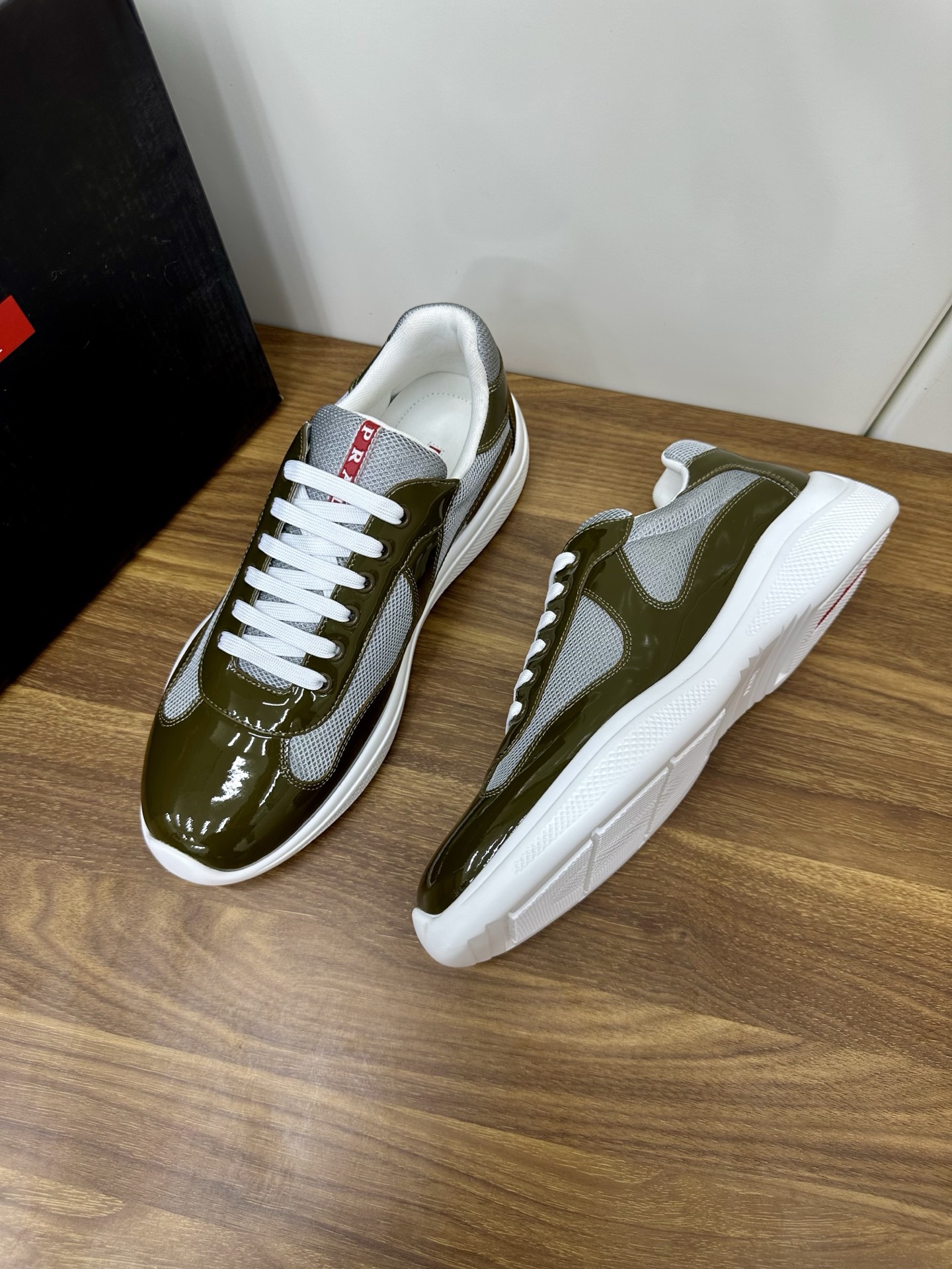 Prada Style Leather Men's Shoes Lookbook Reference image 2