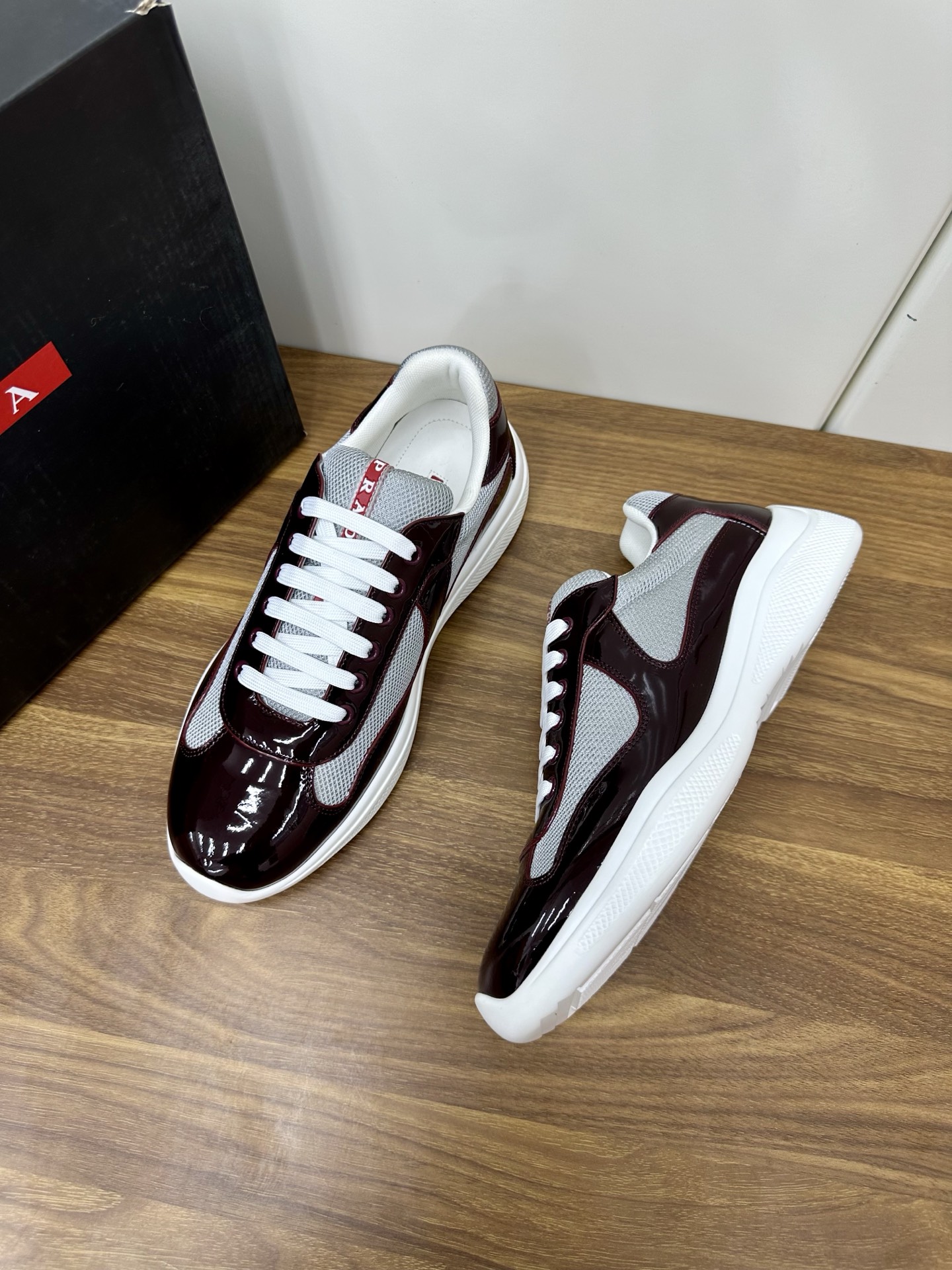 Prada Style Leather Men's Shoes Lookbook Reference image 2