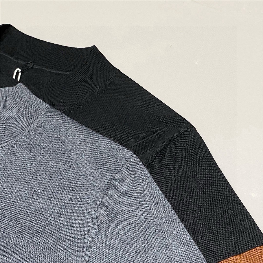 精仿百分百美利奴绵羊毛，杰尼亚秋冬新款超精细羊毛线衣，100%美利奴羊毛，贸易公司渠道稀出，同步官网发售