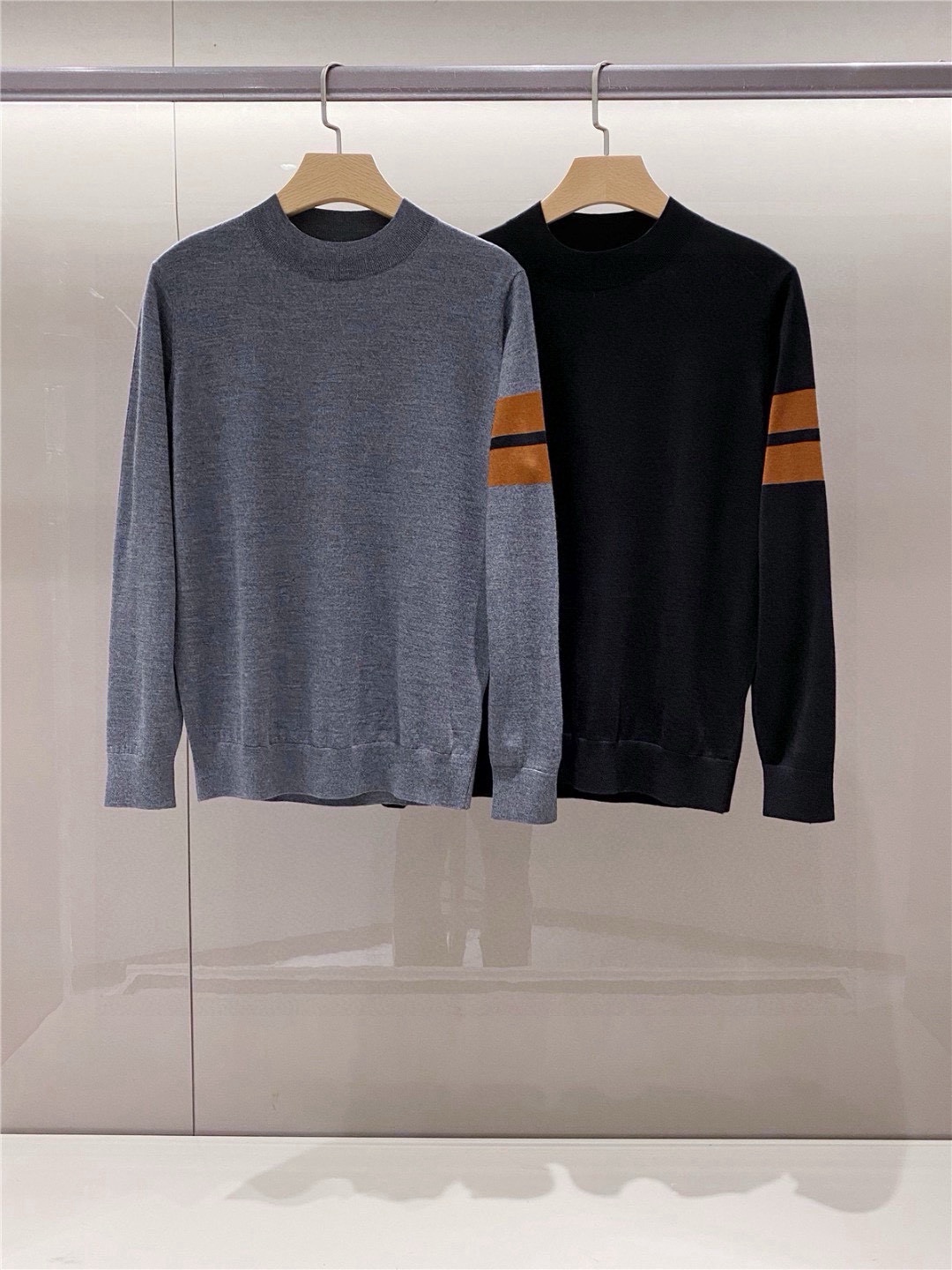 精仿百分百美利奴绵羊毛，杰尼亚秋冬新款超精细羊毛线衣，100%美利奴羊毛，贸易公司渠道稀出，同步官网发售