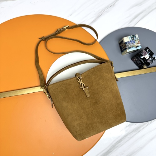 Saint Laurent LE 37 Suede Bucket Bag Small,Elegant Design, Timeless Appeal