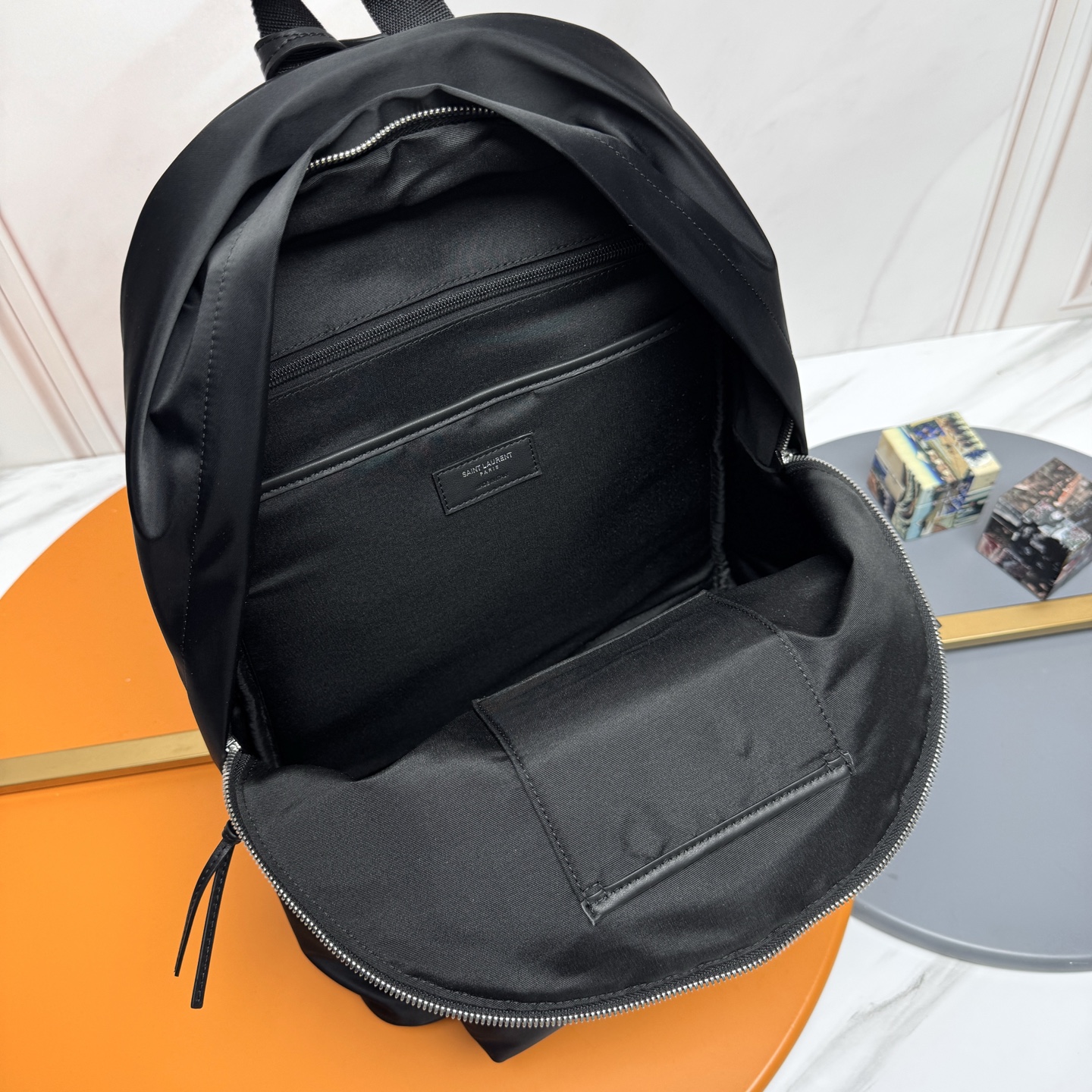 Saint Laurent City Backpack Black Standard everyday