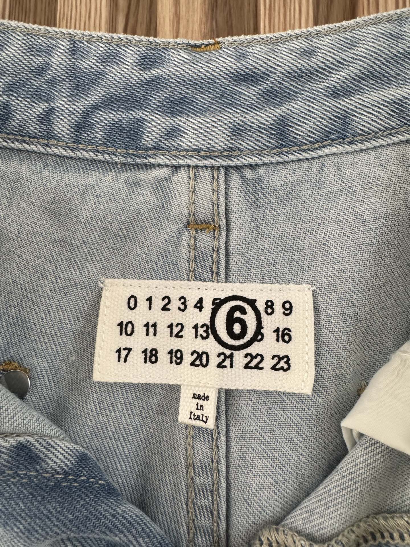 MM6 Denim Cargo Shorts - Distressed, High-Waisted, Five-Pocket Design 8 i1745048063265 3384 0 3